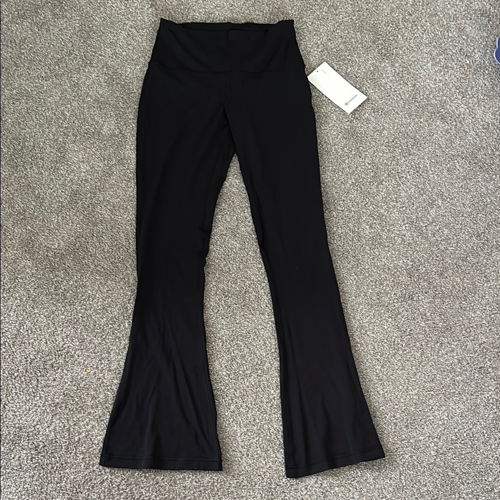 Lululemon Athletica Black Mini-Flare Pants Regular